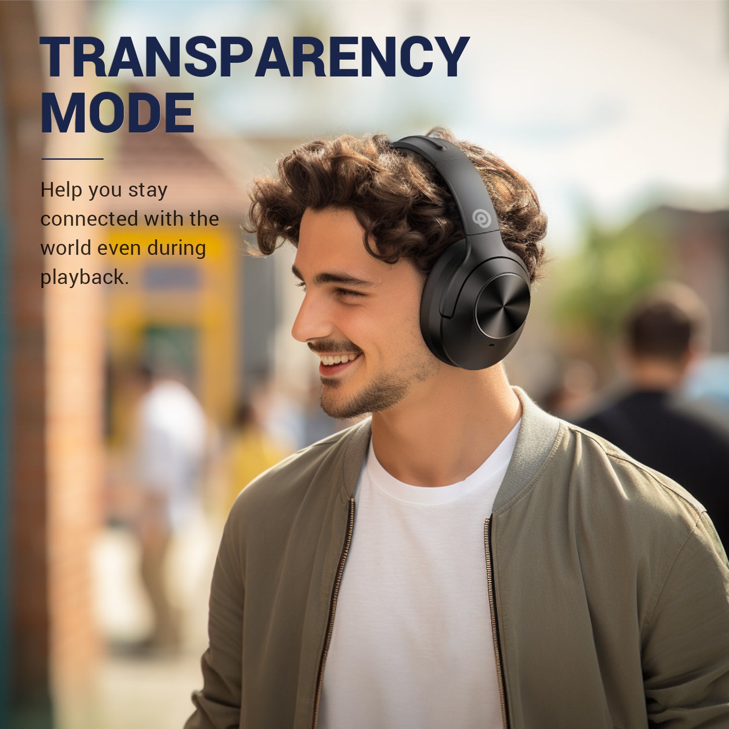 vibeadio Hybrid Active Noise Cancelling Headphones